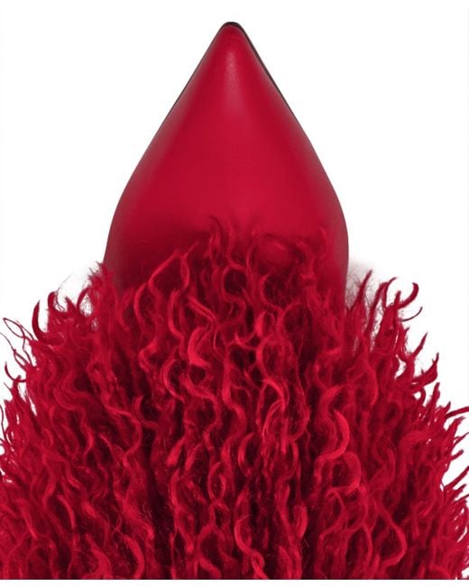 Steve Madden Red Icon Knee-high Stiletto Dress Boots