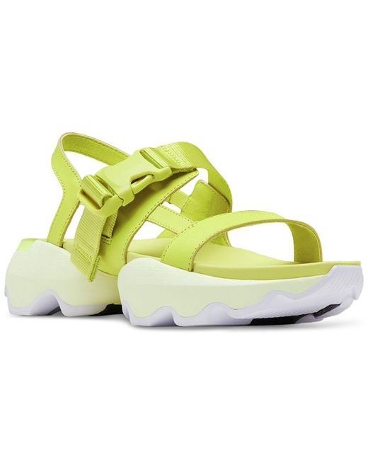 sorel kinetic impact leather sandals