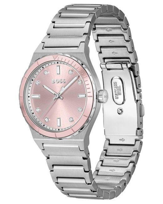 Boss Gray Candor Sport Quartz Stainless-steel Watch