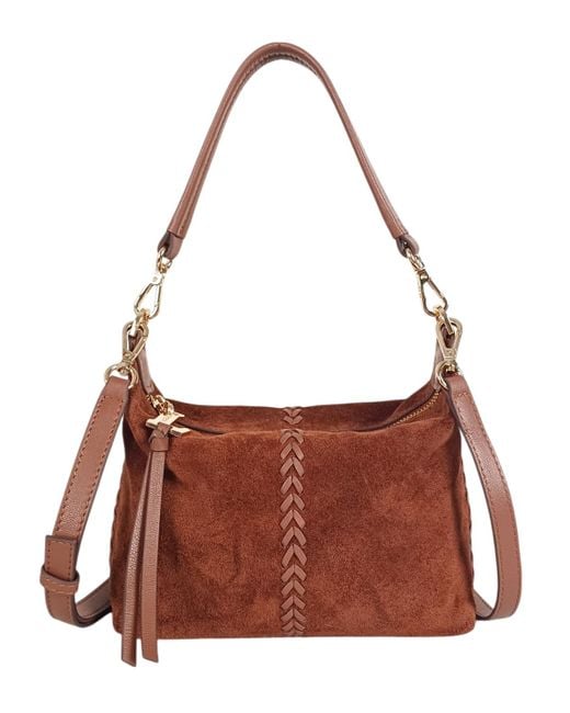 Lodis Brown O'conner Small Crossbody Bag