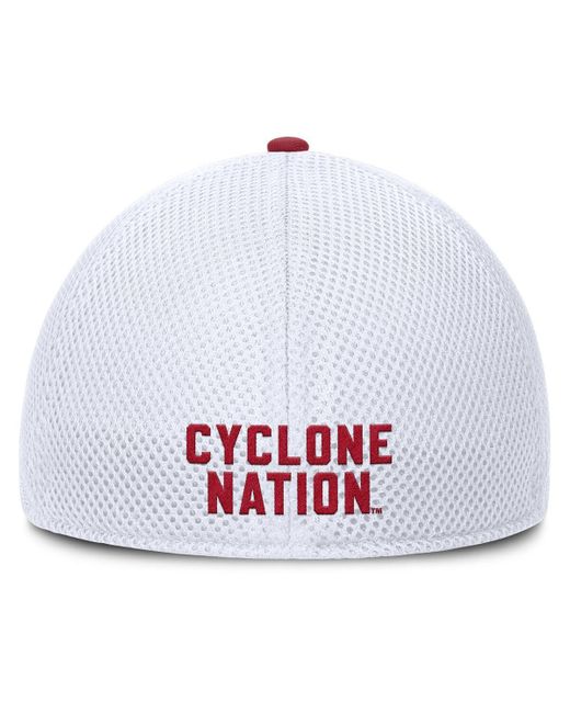 Fanatics Heather Gray/white Iowa State Cyclones trigger Flex Hat for men
