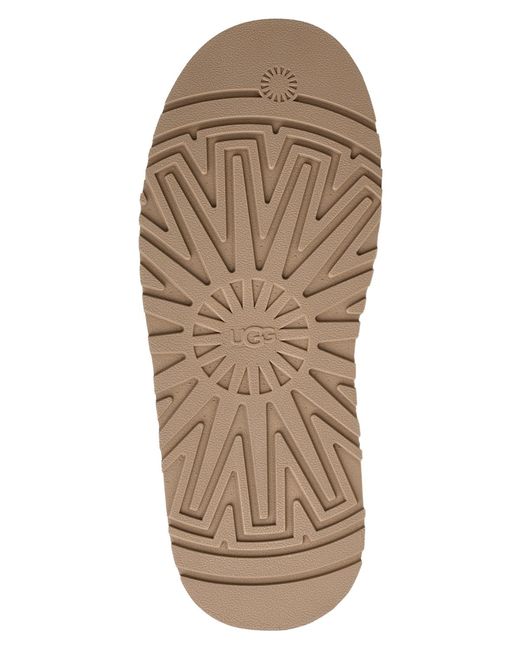 Ugg White Tazz Ii Platform Slippers