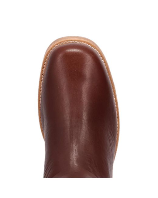 Dingo Brown Rip Leather Boot for men