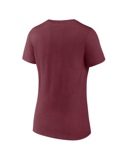 Fanatics Red Texas A&m aggies Fundamentals Region Draw T-shirt