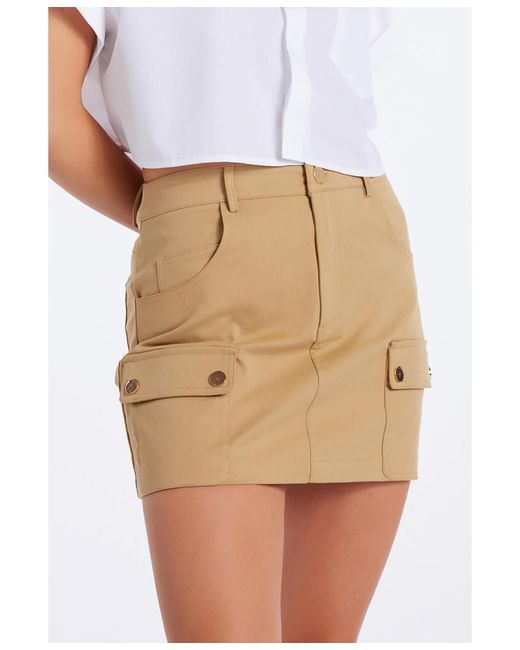 Bishop + Young Bishop + Young Bishop + Young Jessie Cargo Mini Skirt in ...