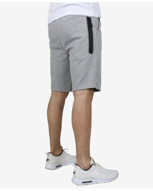 Wicked Stitch Gray Tech Performance Shorts for men