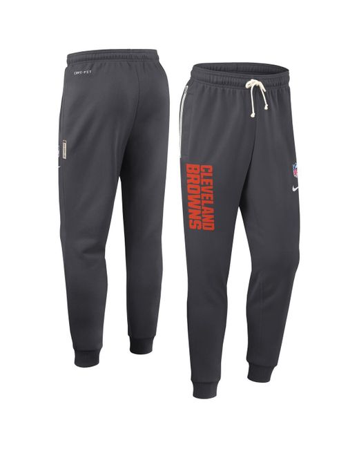 Nike White Cleveland Browns Sideline Ground Game Performance Taper Pants for men