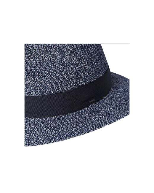 Bailey 1922 Blue Mullan Fedora Hat for men