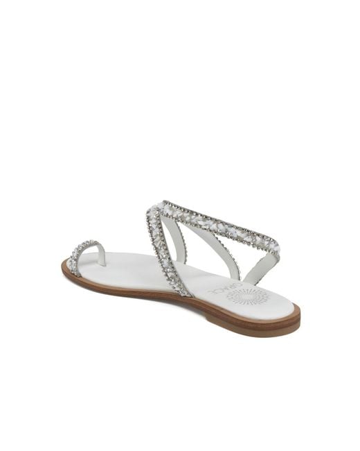 Grace White Positano Sandal