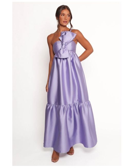 knee length dresses for ladies Petal and Pup Women's Betina Bow Front Maxi Dress