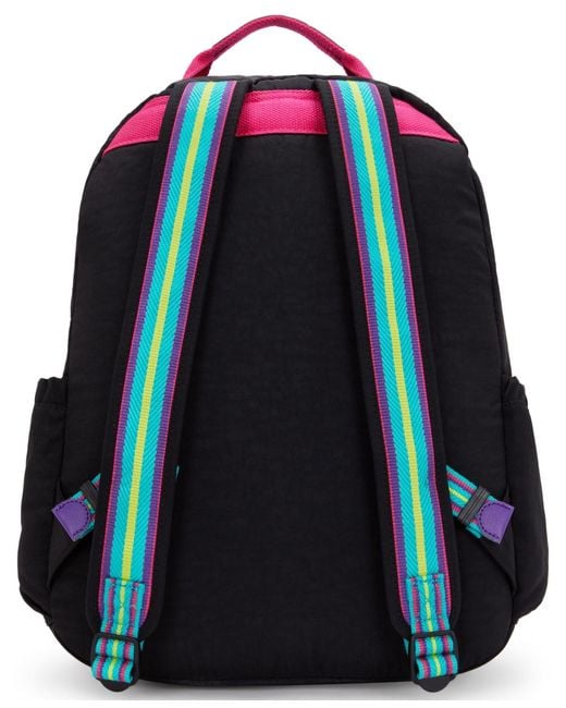 Kipling Black Seoul Medium Backpack
