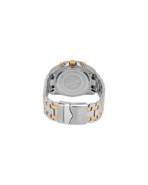 INVICTA WATCH Black 34125 Bolt Quartz Chronograph Blue Dial Watch for men