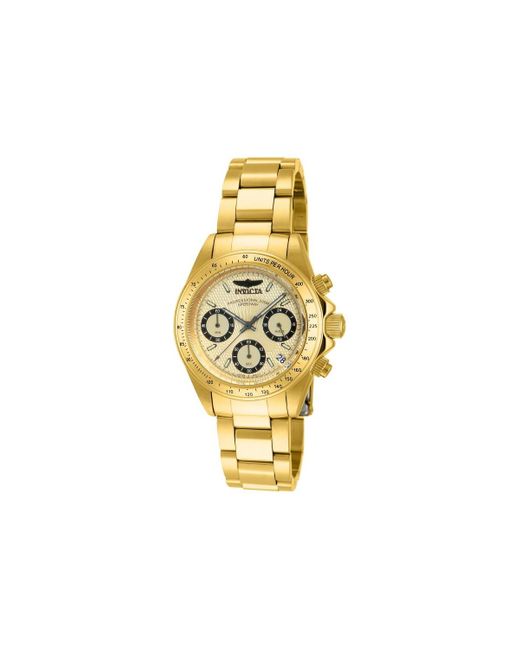 INVICTA WATCH Metallic 14931 Speedway Quartz Multifunction Dial Watch