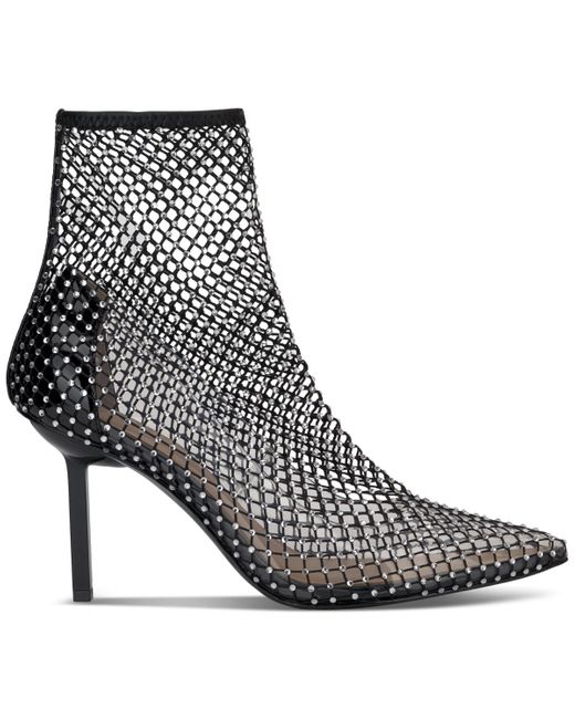 INC International Concepts Black Edrice Mesh Booties