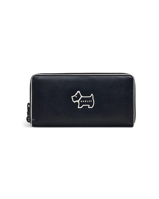 Radley Leather Southview Mini Zip Around Wallet in Black Lyst