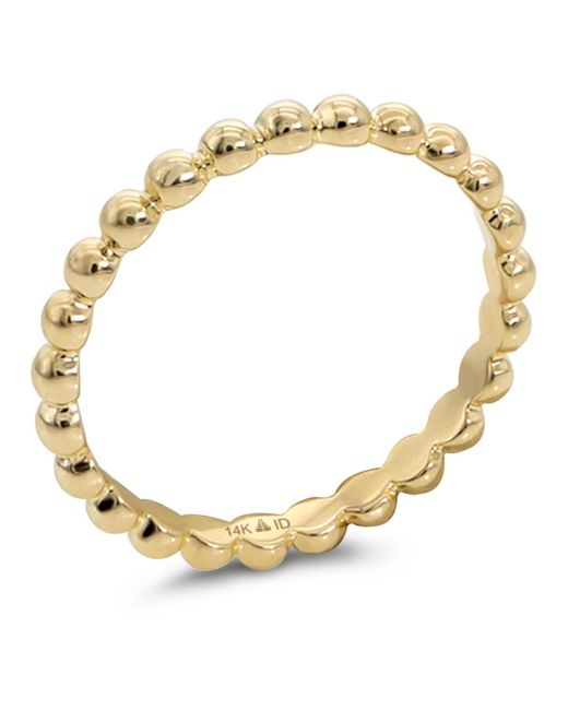 DEVATA Metallic Bead Ring