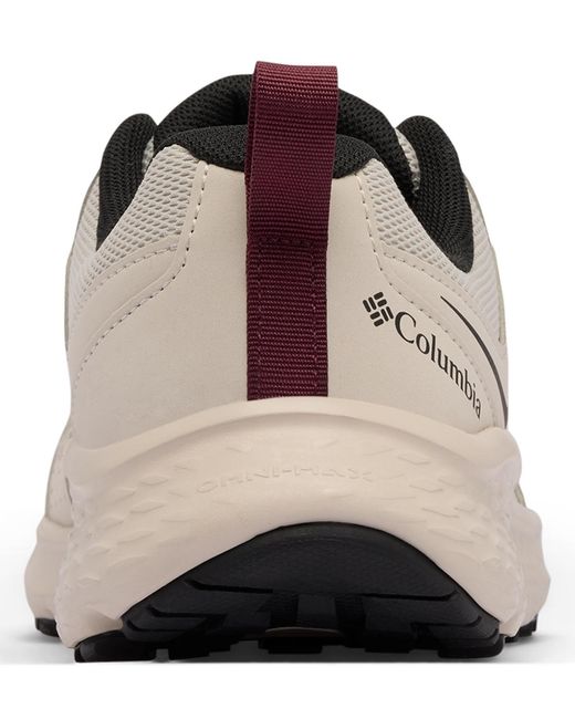 Columbia White Versatile Trail Sneakers for men