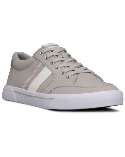 Ben Sherman Gray Hawthorn Low Canvas Casual Sneakers From Finish Line for men