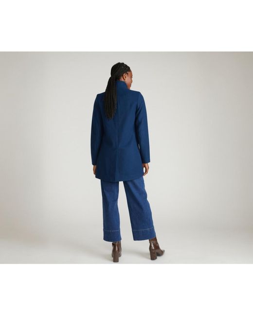 UNIVERSAL STANDARD Blue Beas Coat