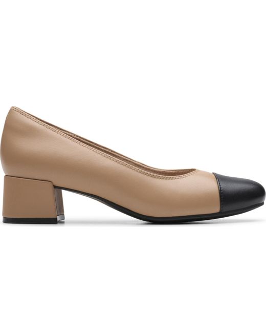 Clarks Natural Iridessa May Slip-on Pumps