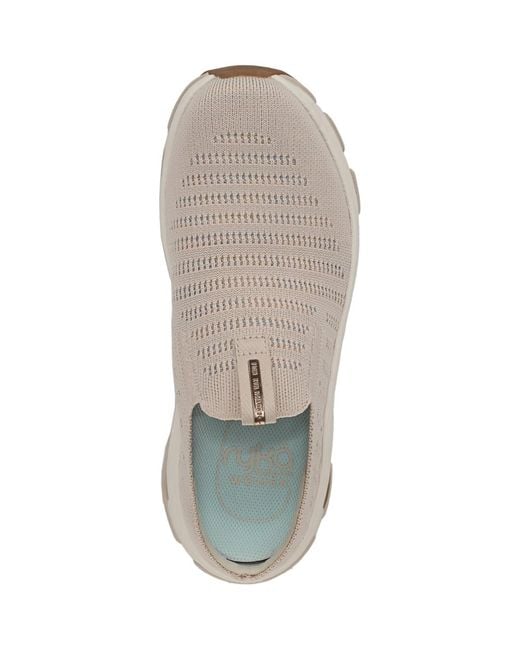 Ryka White Devotion Max Mule Slip-on Shoes