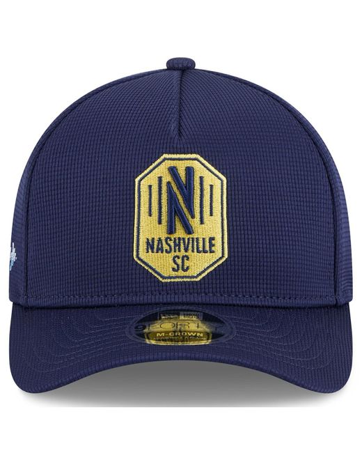 KTZ Blue Nashville Sc 2025 Jersey Hook 9forty M-crown Adjustable Hat for men