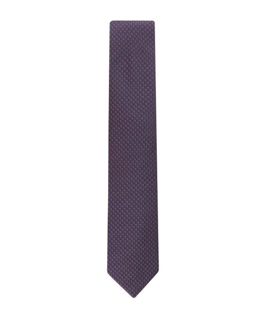 Calvin Klein Purple Logan Geometric Tie for men