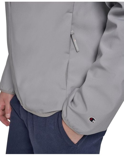 Champion Gray Lightweight Sport Shell Jacket for men