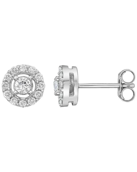 Macy's Metallic Diamond Earrings (1/2 Ct. T.w.