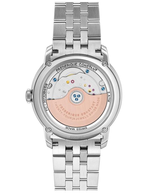 Frederique Constant Blue Classics Automatic Bracelet Watch for men
