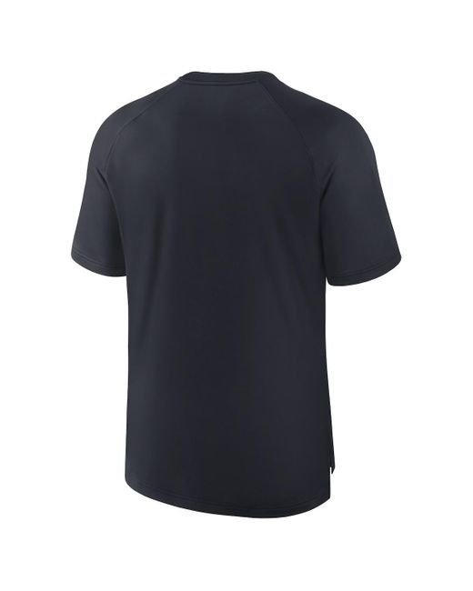 Nike Blue Minnesota Twins Authentic Collection Pregame Raglan Performance T-shirt for men