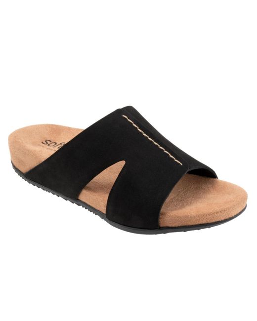 Softwalk® Black Beverly Sandal