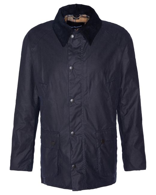 Barbour Blue Ashby Wax Jacket for men