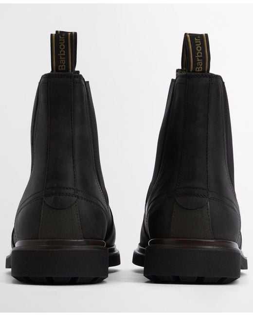 Barbour Black Hale Boots for men