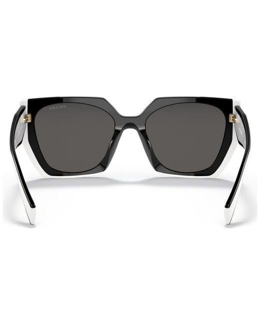 Prada Black Rectangular Sunglasses