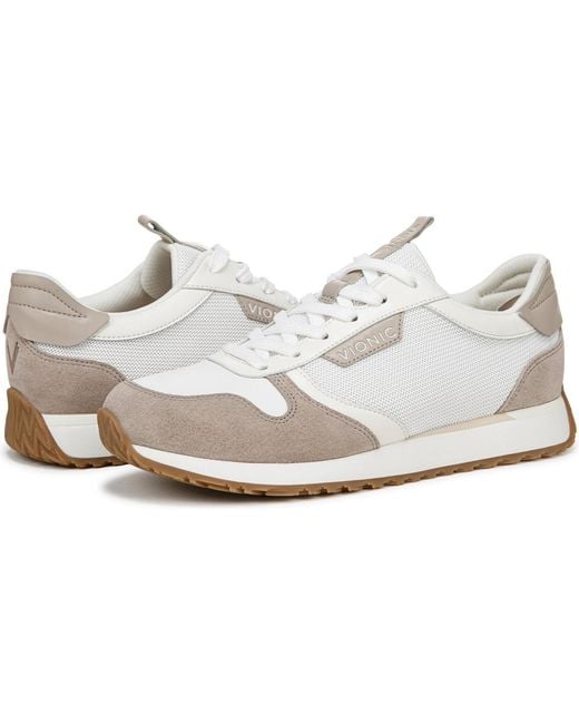 Vionic White Monarch Sneakers