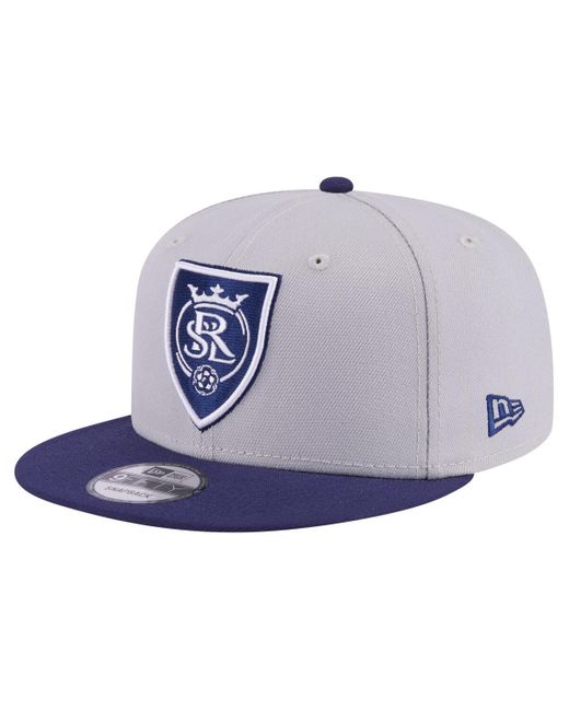 KTZ Blue Real Salt Lake Color Pack Two-tone 9fifty Snapback Hat for men