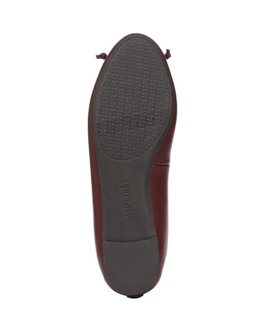 Sam & Libby Red Callan Ballet Flats