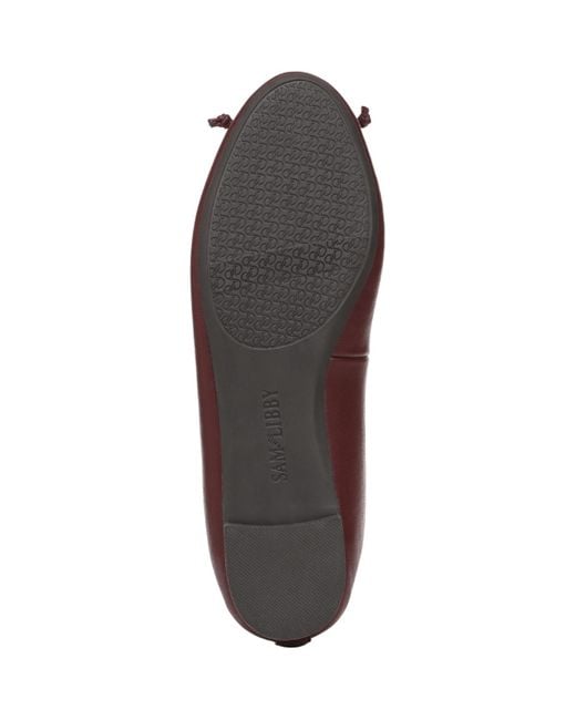 Sam & Libby Purple Callan Ballet Flats