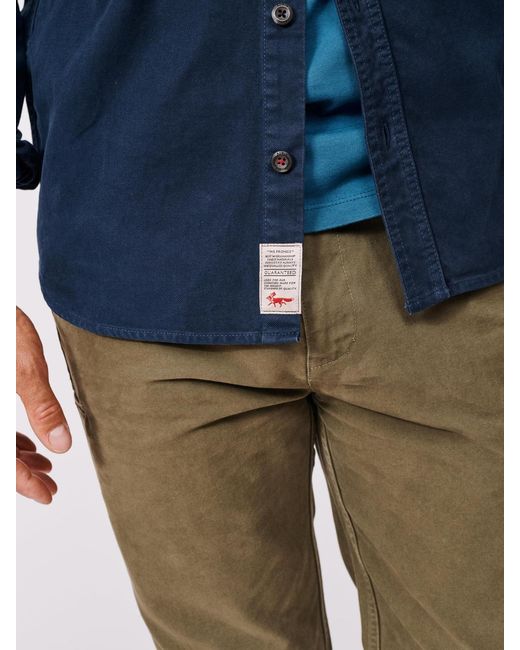 aubi Blue Dovedale Overshirt