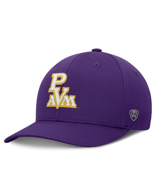 Top Of The World Purple Prairie View A&m Panthers Reflex Performance Flex Hat for men