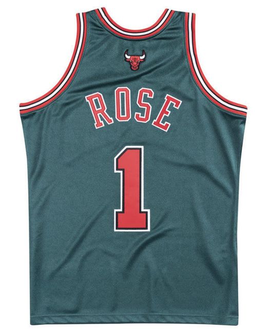 Mitchell And Ness Derrick Rose Authentic Jersey Chicago Bulls