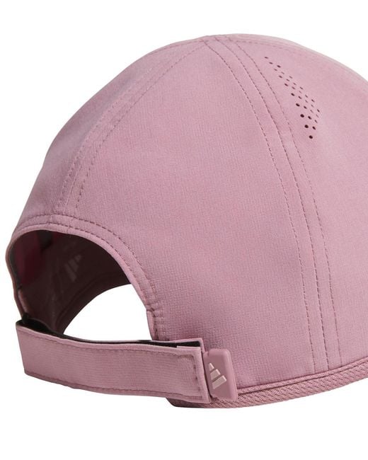 Adidas Pink Superlite 3 Stripe Adjustable Hat
