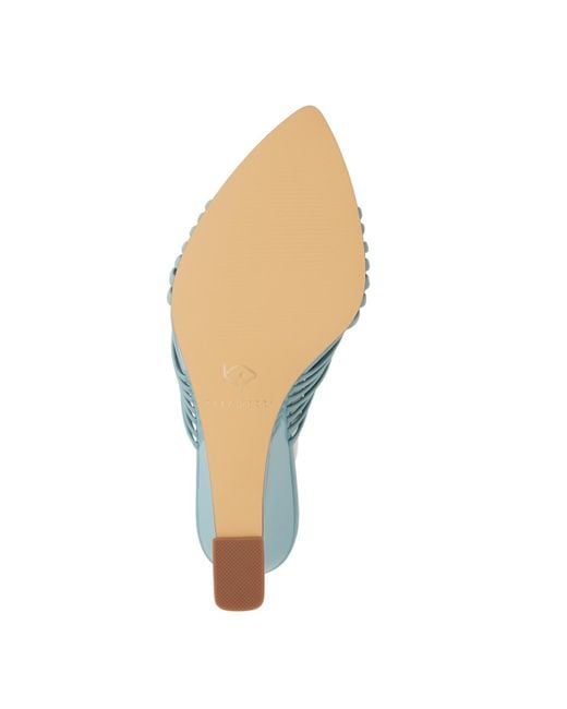 Katy Perry Blue Trendygurl Intertwined Slip-on Sandals