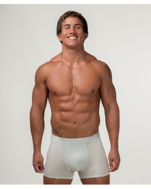 Rounderbum Gray Zero Tech Trunk for men