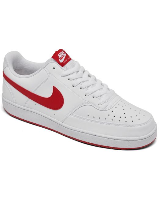 Nike White Court Vision Low Next Nature Casual Sneakers From Finish Line for men