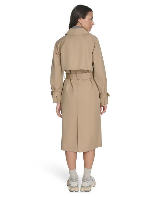 Levi's Natural Regular Single Breasted Trench Coat