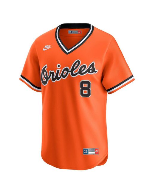 Nike Orange Cal Ripken Sr. Baltimore Orioles Throwback Cooperstown Collection Limited Jersey for men