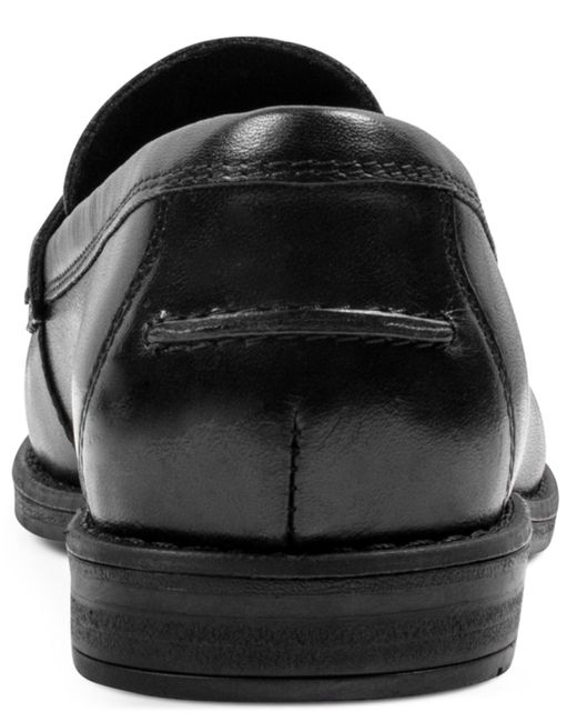 Rockport Black Weslin Slip-on Loafers