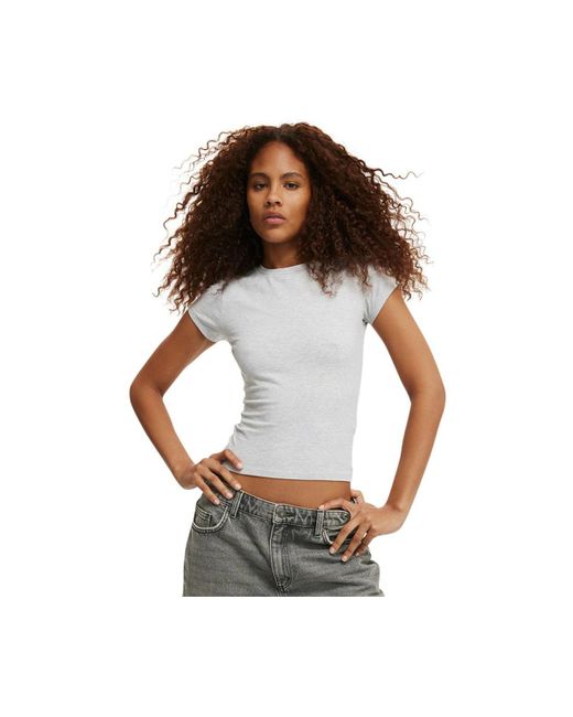 Cotton On White All Day Crew Tee